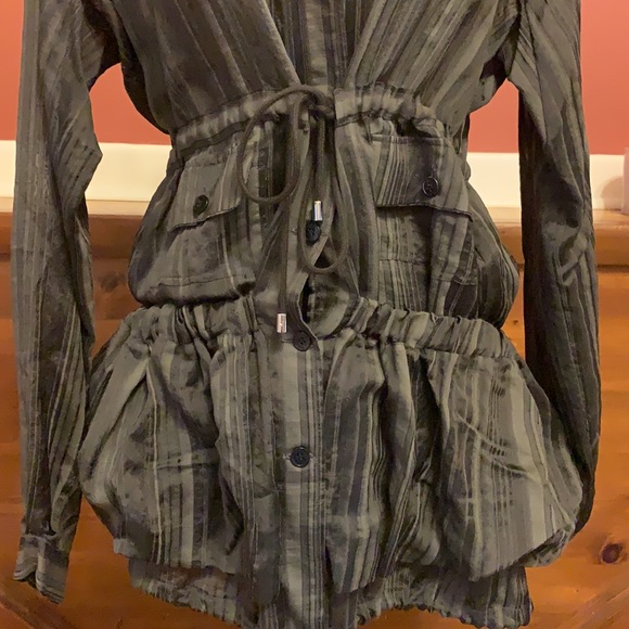 - Antonio Marras khaki blouse - - Picture 2 of 9